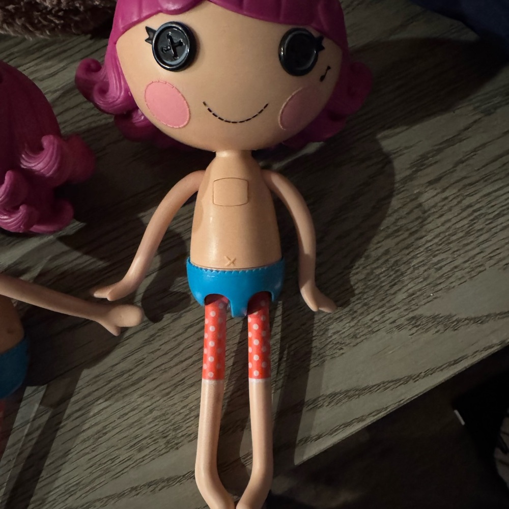 Lalaloopsy doll 2012 Colorful Button-Eyed Doll with Pink Hair